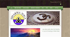 Desktop Screenshot of dharmayoga.com